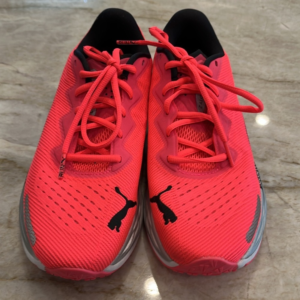 Puma | Velocity 2 Nitro Running Shoes | Hot Pink/Coral | MSRP $120 | Women's 8 - Picture 5 of 14